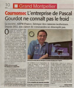 Article de presse ARPM France - Midi Libre 19 juin 2013